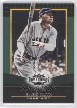 2011 Topps Triple Threads - [Base] - Emerald #27 - Babe Ruth /249