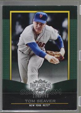 2011 Topps Triple Threads - [Base] - Emerald #84 - Tom Seaver /249 [Noted]