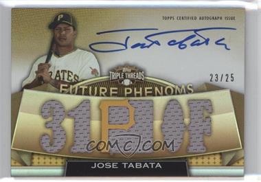 2011 Topps Triple Threads - [Base] - Gold #106 - Future Phenoms - Jose Tabata /25