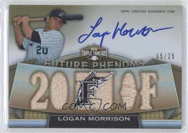 2011 Topps Triple Threads - [Base] - Gold #124 - Future Phenoms - Logan Morrison /25