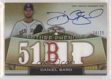 2011 Topps Triple Threads - [Base] - Gold #146 - Future Phenoms - Daniel Bard /25