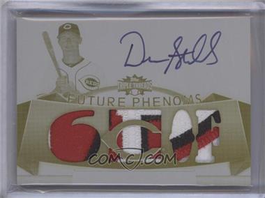 2011 Topps Triple Threads - [Base] - Printing Plate Yellow #128 - Future Phenoms - Drew Stubbs /1