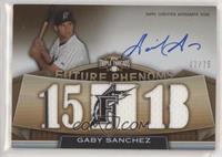 Future Phenoms - Gaby Sanchez [EX to NM] #/75