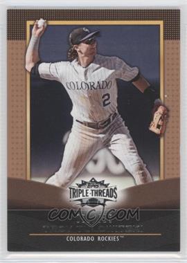 2011 Topps Triple Threads - [Base] - Sepia #37 - Troy Tulowitzki /625