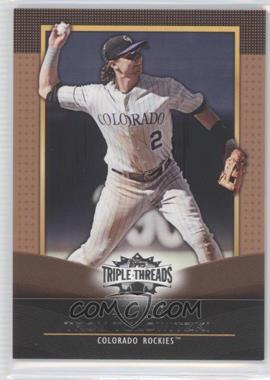 2011 Topps Triple Threads - [Base] - Sepia #37 - Troy Tulowitzki /625