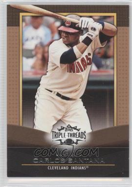 2011 Topps Triple Threads - [Base] - Sepia #60 - Carlos Santana /625