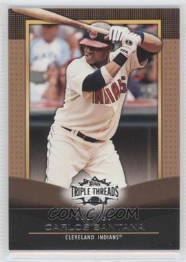 2011 Topps Triple Threads - [Base] - Sepia #60 - Carlos Santana /625