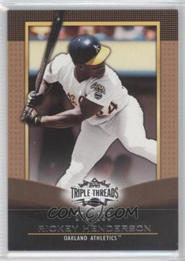 2011 Topps Triple Threads - [Base] - Sepia #78 - Rickey Henderson /625