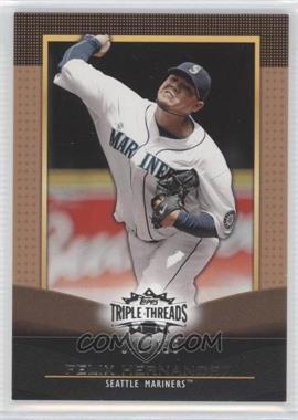 2011 Topps Triple Threads - [Base] - Sepia #87 - Felix Hernandez /625