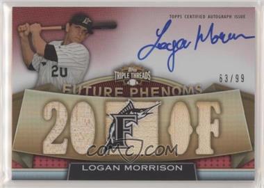 2011 Topps Triple Threads - [Base] #124 - Future Phenoms - Logan Morrison /99