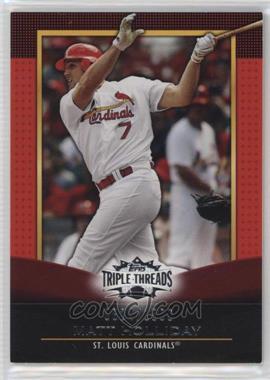 2011 Topps Triple Threads - [Base] #81 - Matt Holliday /1500