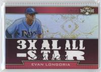 Evan Longoria #/36