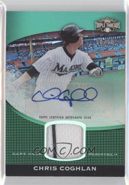 2011 Topps Triple Threads - Unity Autograph Relic - Emerald #TTUAR-37 - Chris Coghlan /50