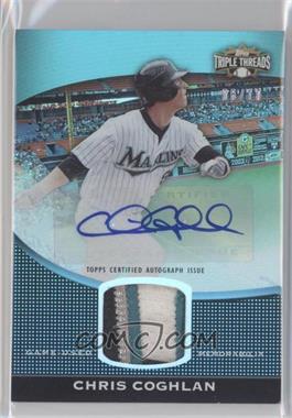 2011 Topps Triple Threads - Unity Autograph Relic - Sapphire #TTUAR-37 - Chris Coghlan /10