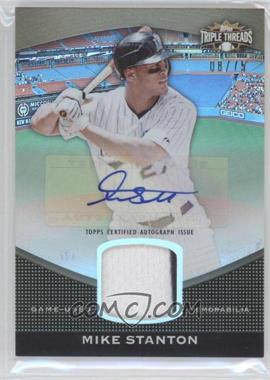 2011 Topps Triple Threads - Unity Autograph Relic - Sepia #TTUAR-40 - Giancarlo Stanton /75