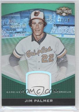 2011 Topps Triple Threads - Unity Relic - Emerald #TTUSR-139 - Jim Palmer /18