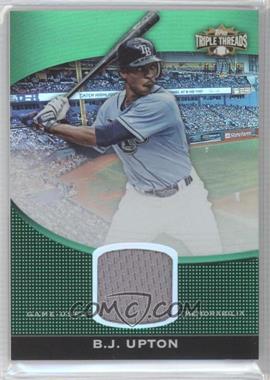 2011 Topps Triple Threads - Unity Relic - Emerald #TTUSR-183 - B.J. Upton /18