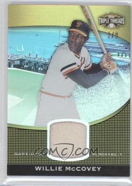 2011 Topps Triple Threads - Unity Relic - Gold #TTUSR-97 - Willie McCovey /9