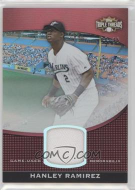 2011 Topps Triple Threads - Unity Relic #TTUSR-125 - Hanley Ramirez /36