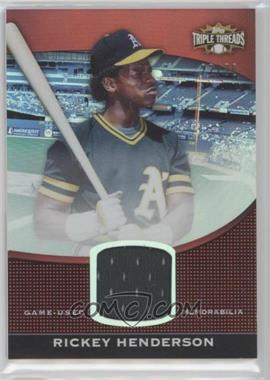 2011 Topps Triple Threads - Unity Relic #TTUSR-34 - Rickey Henderson /36