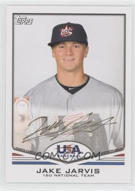 2011 Topps USA Baseball Team - Autographs - Gold Ink #USA-A31 - Jake Jarvis /25