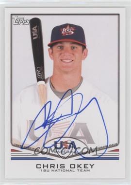 2011 Topps USA Baseball Team - Autographs #USA-A59 - Chris Okey
