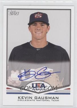 2011 Topps USA Baseball Team - Autographs #USA-A7 - Kevin Gausman