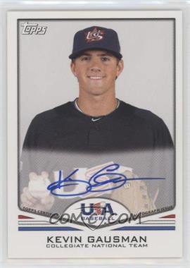 2011 Topps USA Baseball Team - Autographs #USA-A7 - Kevin Gausman