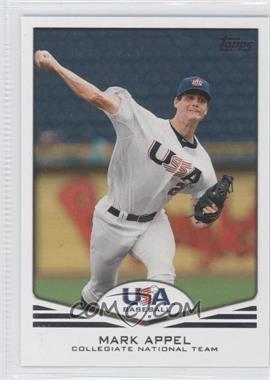 2011 Topps USA Baseball Team - [Base] #USA-1 - Mark Appel