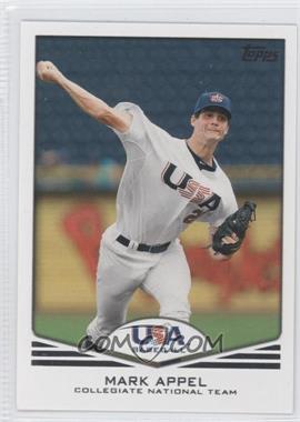 2011 Topps USA Baseball Team - [Base] #USA-1 - Mark Appel