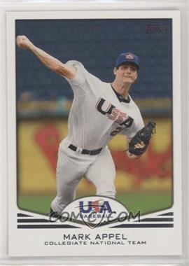 2011 Topps USA Baseball Team - [Base] #USA-1 - Mark Appel