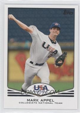 2011 Topps USA Baseball Team - [Base] #USA-1 - Mark Appel