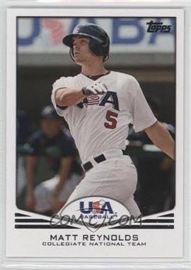 2011 Topps USA Baseball Team - [Base] #USA-18 - Matt Reynolds