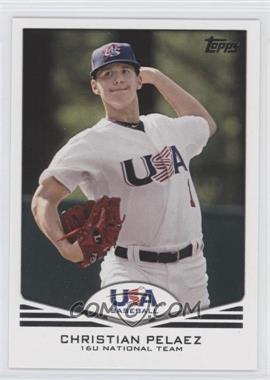 2011 Topps USA Baseball Team - [Base] #USA-36 - Christian Pelaez