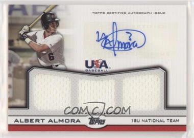 2011 Topps USA Baseball Team - Triple Relics - Autographs #ATR-AA - Albert Almora /214