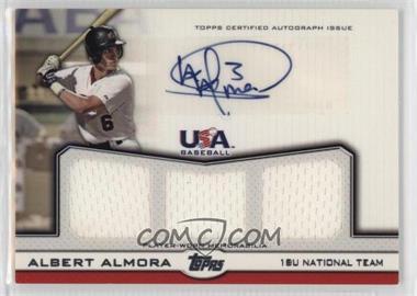 2011 Topps USA Baseball Team - Triple Relics - Autographs #ATR-AA - Albert Almora /214