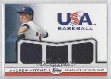 2011 Topps USA Baseball Team - Triple Relics #TR-AM - Andrew Mitchell /240