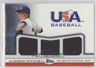 2011 Topps USA Baseball Team - Triple Relics #TR-AM - Andrew Mitchell /240