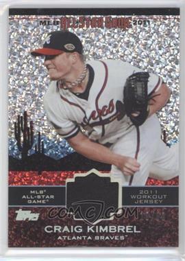 2011 Topps Update Series - All-Star Stitches Relics - Platinum #AS-43 - Craig Kimbrel /60