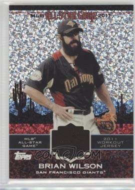 2011 Topps Update Series - All-Star Stitches Relics - Platinum #AS-48 - Brian Wilson /60