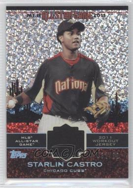 2011 Topps Update Series - All-Star Stitches Relics - Platinum #AS-51 - Starlin Castro /60