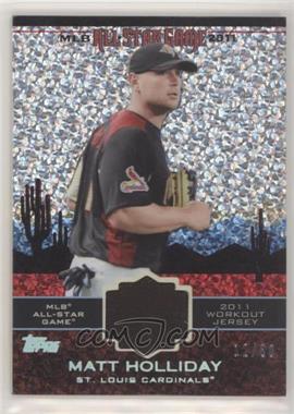 2011 Topps Update Series - All-Star Stitches Relics - Platinum #AS-53 - Matt Holliday /60