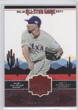 2011 Topps Update Series - All-Star Stitches Relics #AS-13 - Alexi Ogando