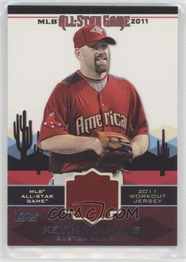 2011 Topps Update Series - All-Star Stitches Relics #AS-18 - Kevin Youkilis