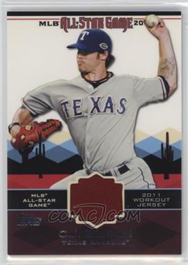 2011 Topps Update Series - All-Star Stitches Relics #AS-20 - C.J. Wilson [EX to NM]