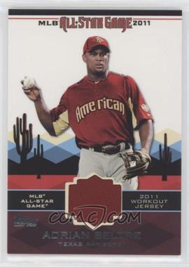 2011 Topps Update Series - All-Star Stitches Relics #AS-21 - Adrian Beltre