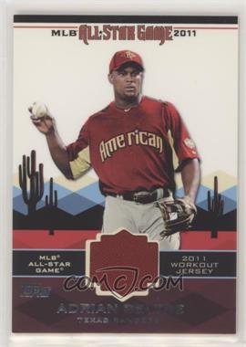 2011 Topps Update Series - All-Star Stitches Relics #AS-21 - Adrian Beltre