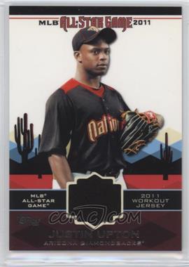 2011 Topps Update Series - All-Star Stitches Relics #AS-29 - Justin Upton