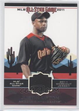 2011 Topps Update Series - All-Star Stitches Relics #AS-29 - Justin Upton