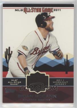 2011 Topps Update Series - All-Star Stitches Relics #AS-31 - Brian McCann